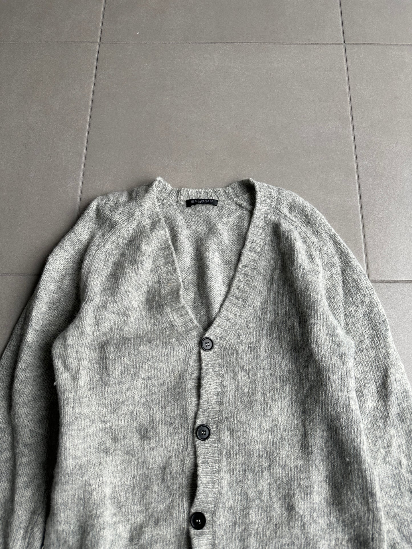 Balmain Homme AW10 Shetland Wool cardigan