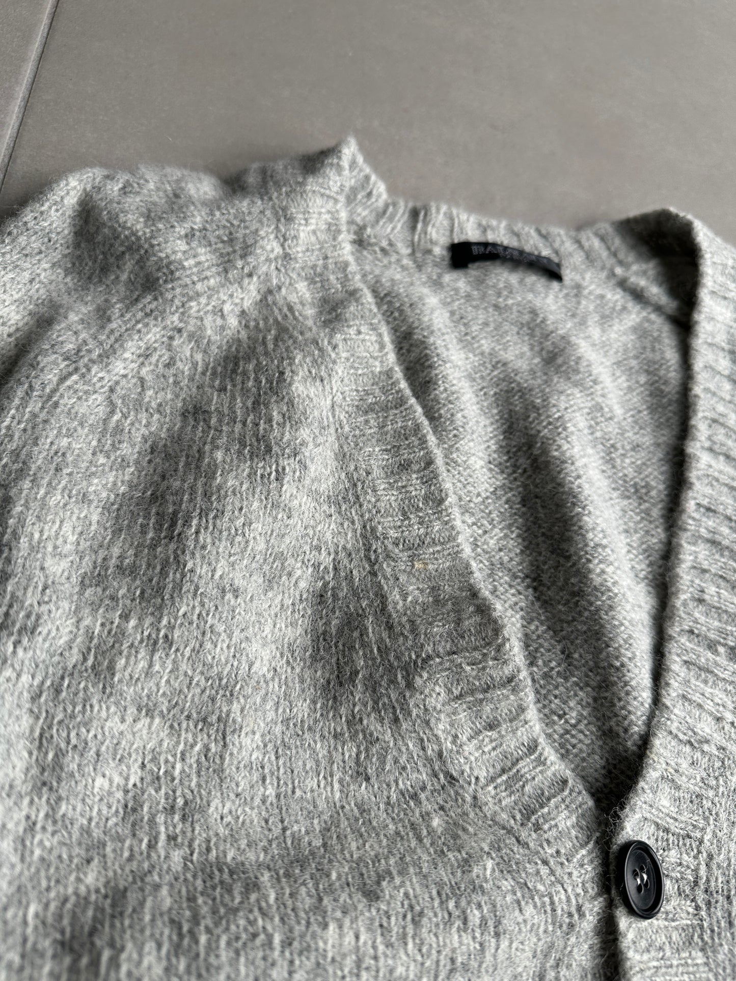 Balmain Homme AW10 Shetland Wool cardigan