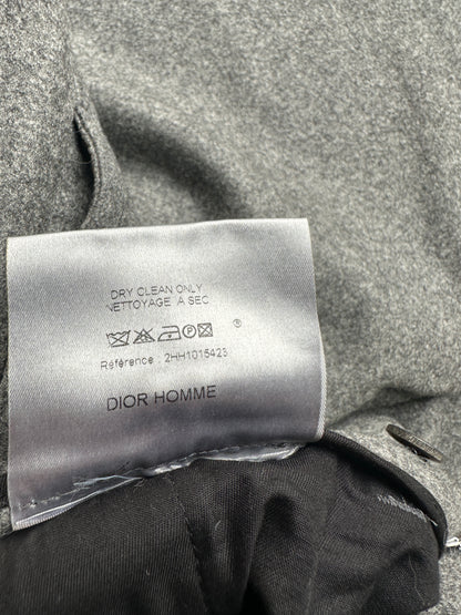 Dior Homme AW02 'Reflexion" wool/cashmere wide trousers