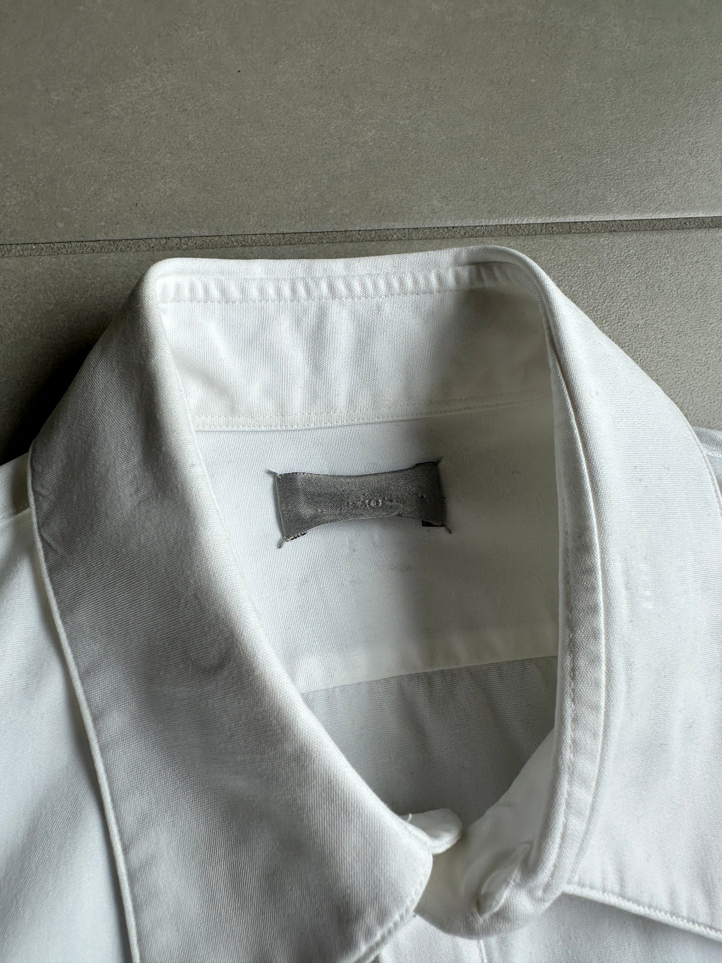 Dior Homme AW01 “Solitaire” sample button up shirt