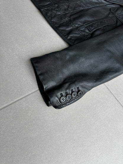 Dior Homme SS06 Leather military jacket