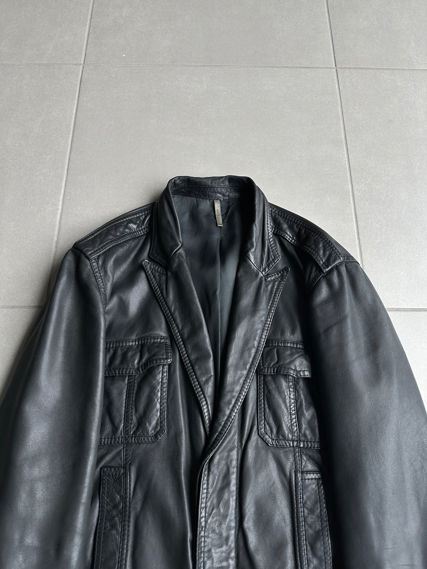 Dior Homme SS06 Leather military jacket
