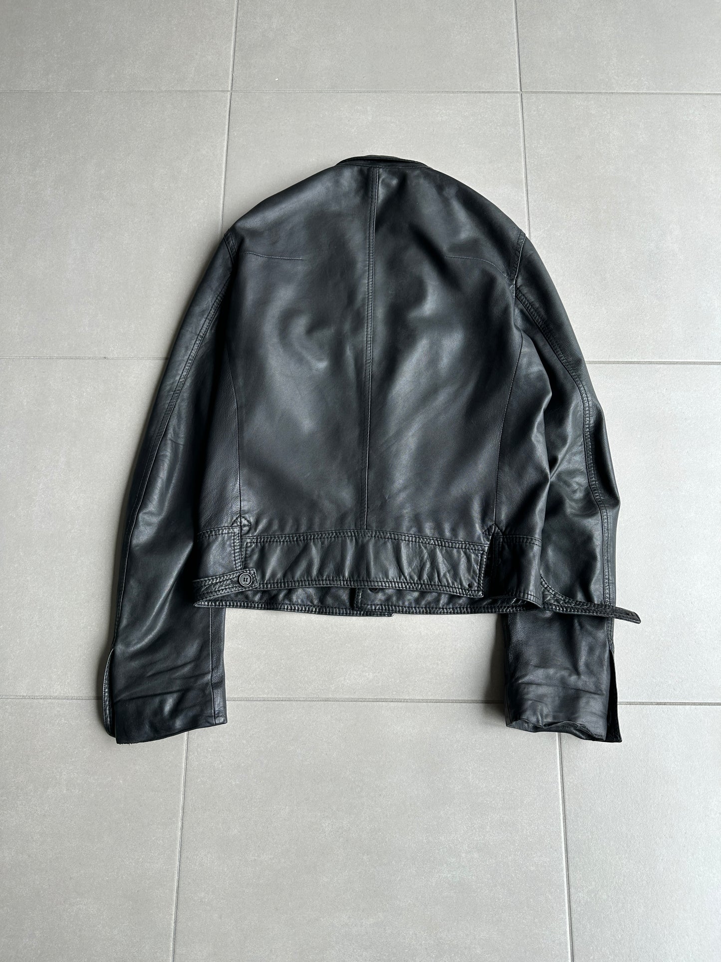 Dior Homme SS06 Leather military jacket