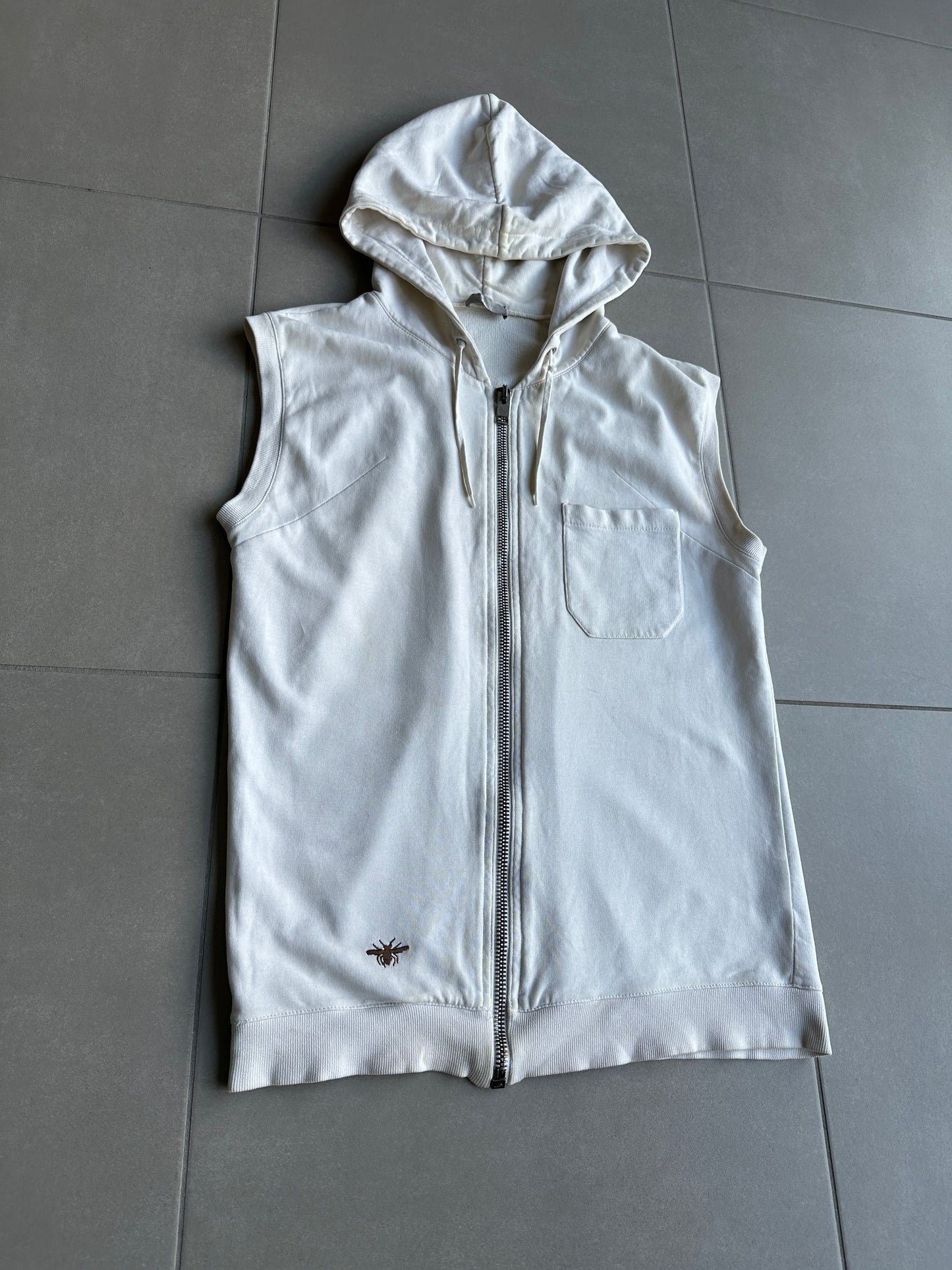 Dior Homme SS05 “BECK/Untitled” Sleeveless hoodie