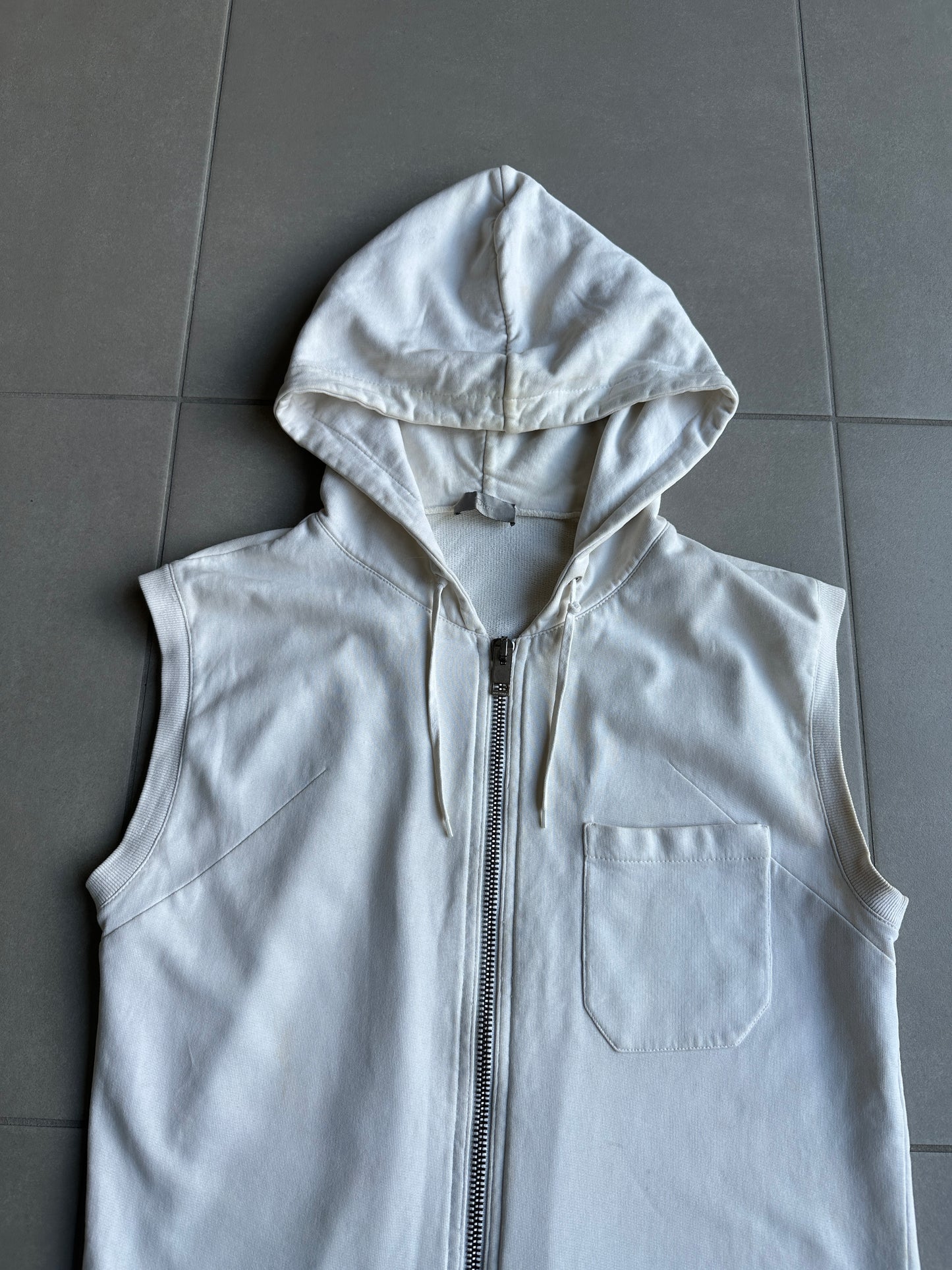 Dior Homme SS05 “BECK/Untitled” Sleeveless hoodie
