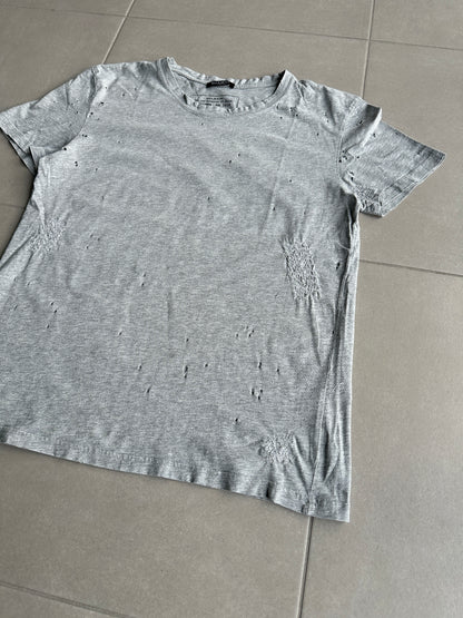 Balmain Homme SS10 Shotgun distressed T-shirt