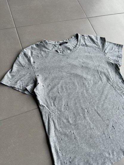 Balmain Homme SS10 Shotgun distressed T-shirt