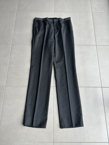 Dior homme AW04 “VOTC” super 100’s pinstripe wool trousers