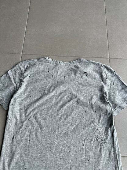 Balmain Homme SS10 Shotgun distressed T-shirt