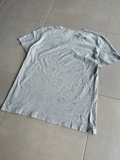 Balmain Homme SS10 Shotgun distressed T-shirt