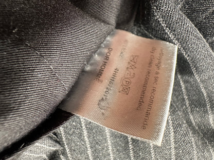Dior homme AW04 “VOTC” super 100’s pinstripe wool trousers