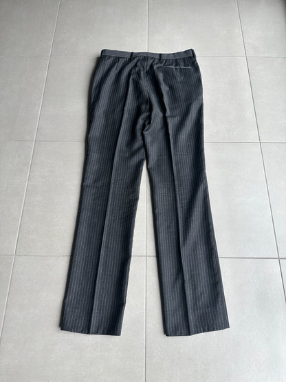 Dior homme AW04 “VOTC” super 100’s pinstripe wool trousers