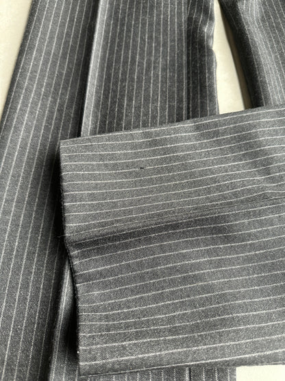 Dior homme AW04 “VOTC” super 100’s pinstripe wool trousers