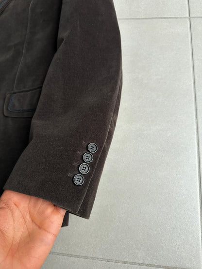 Dior Homme AW05 "In The Morning" velvet blazer