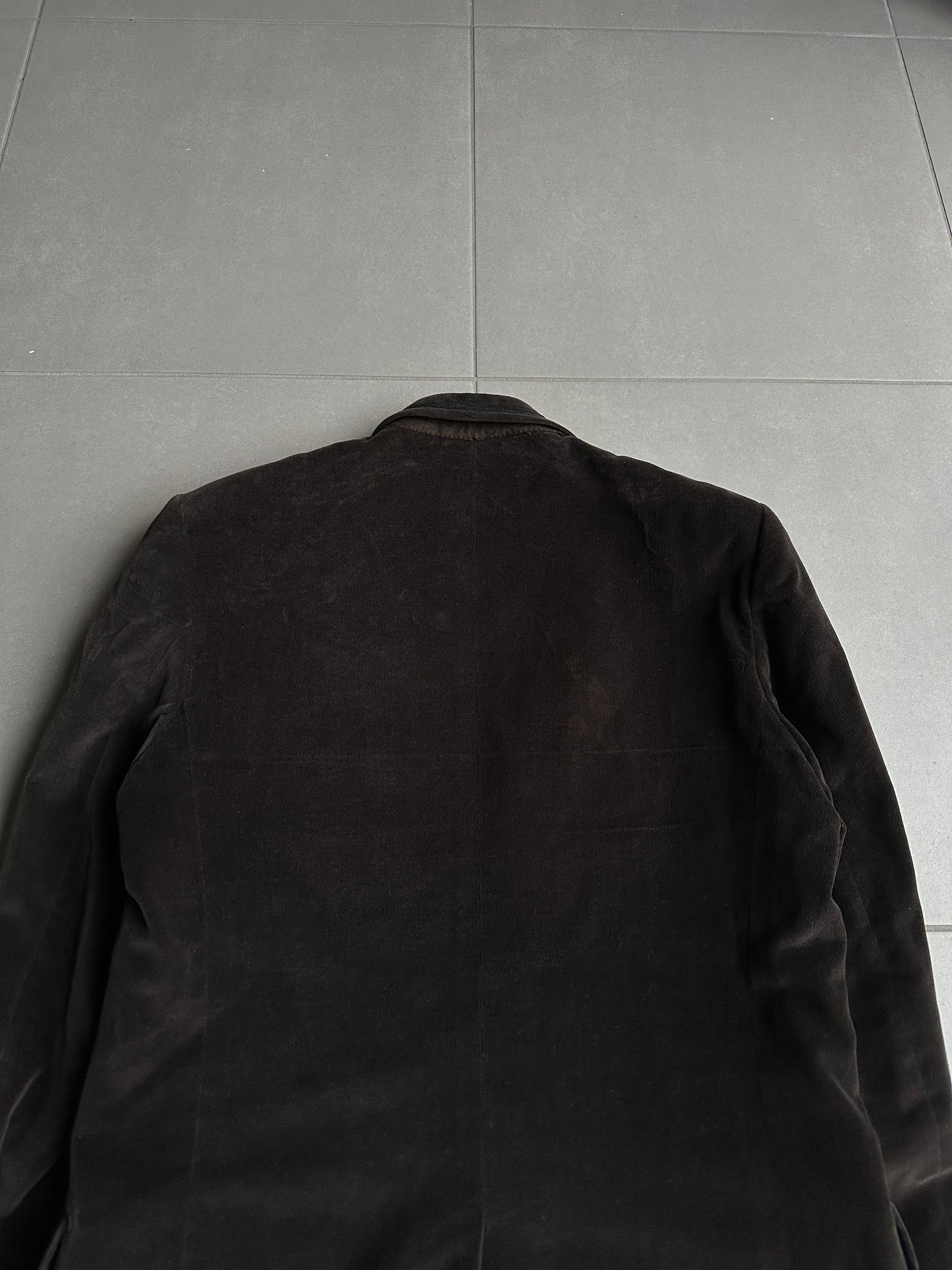 Dior Homme AW05 "In The Morning" velvet blazer