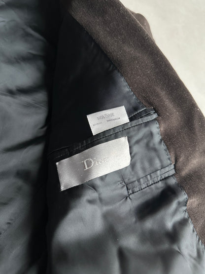 Dior Homme AW05 "In The Morning" velvet blazer