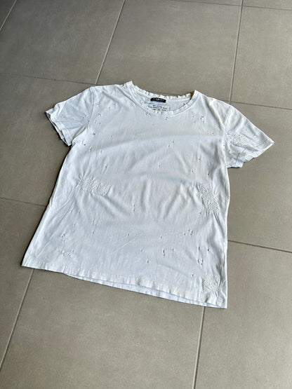 Balmain Homme SS10 Shotgun distressed T-shirt