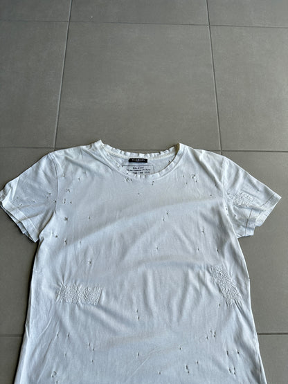 Balmain Homme SS10 Shotgun distressed T-shirt