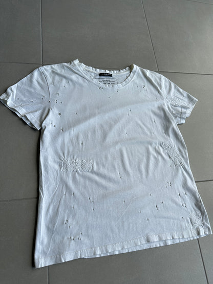 Balmain Homme SS10 Shotgun distressed T-shirt