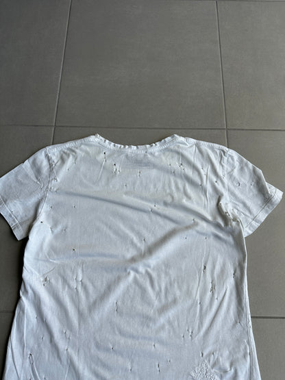 Balmain Homme SS10 Shotgun distressed T-shirt