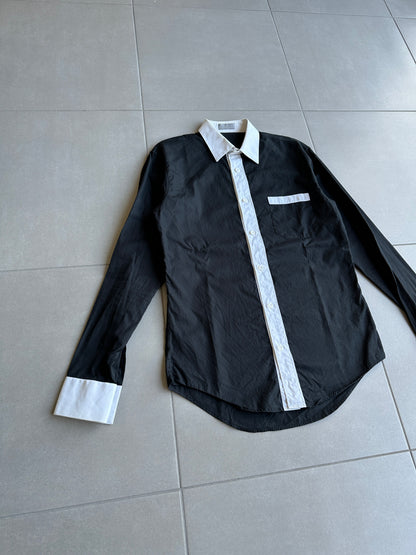 Dior Homme AW06 "These grey days" contrast shirt
