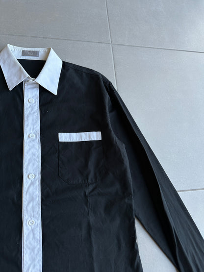 Dior Homme AW06 "These grey days" contrast shirt