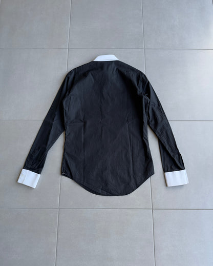 Dior Homme AW06 "These grey days" contrast shirt