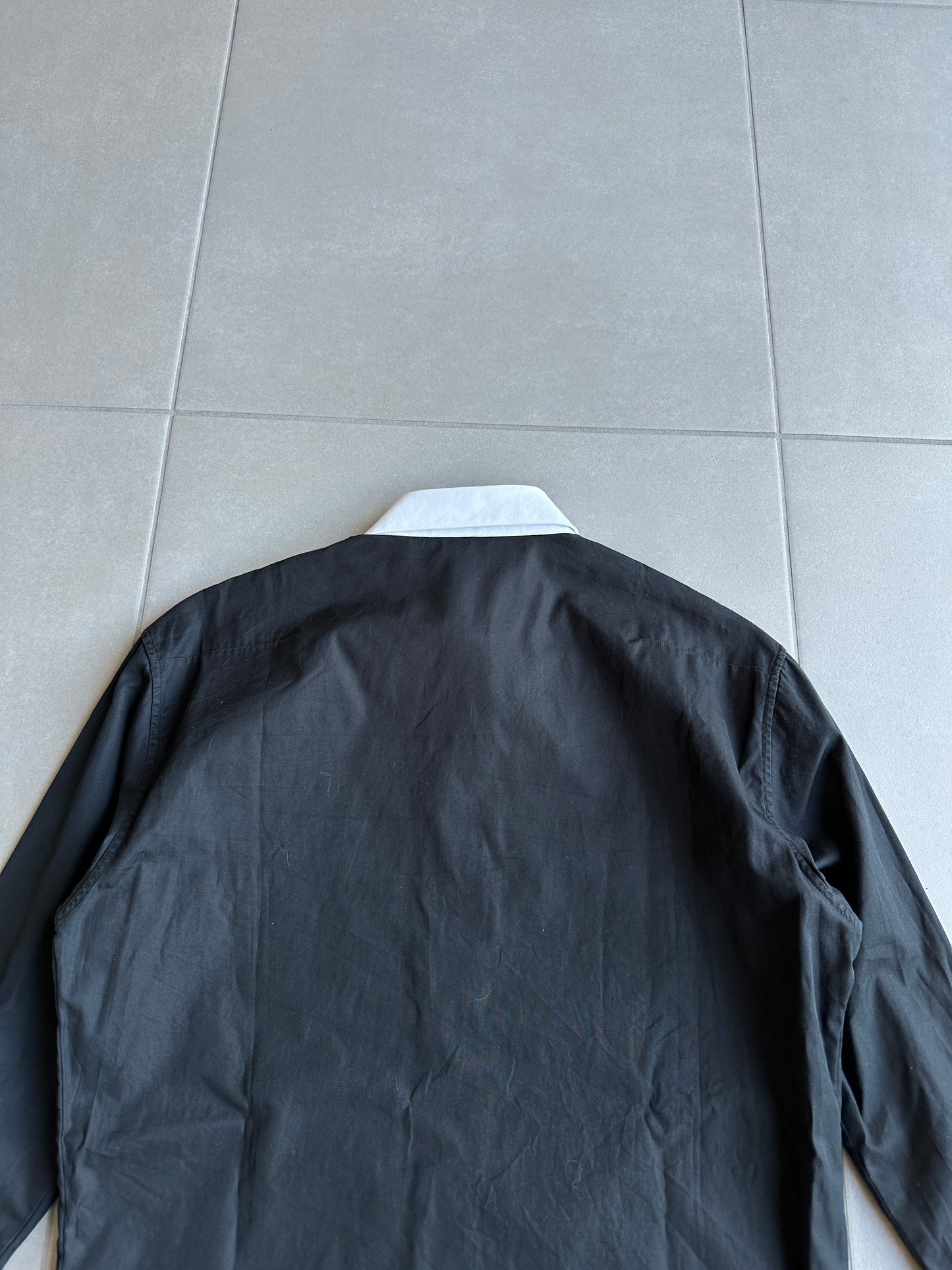 Dior Homme AW06 "These grey days" contrast shirt