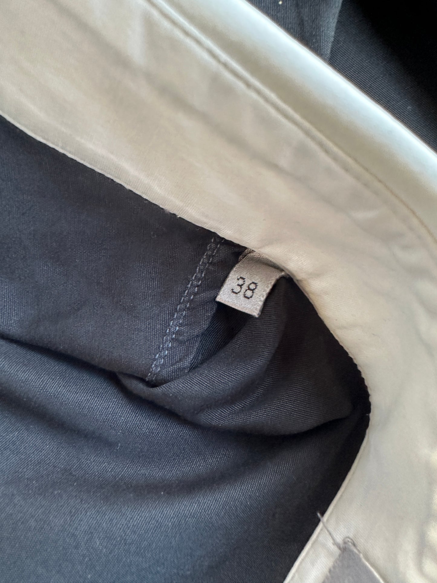 Dior Homme AW06 "These grey days" contrast shirt