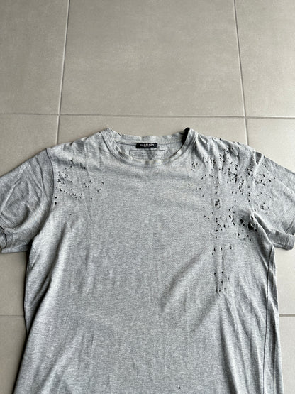 Balmain Homme AW10 Shotgun distressed T-shirt