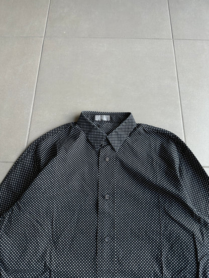 Dior Homme AW05 “In the morning” Polka dot button up shirt