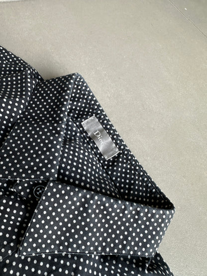 Dior Homme AW05 “In the morning” Polka dot button up shirt