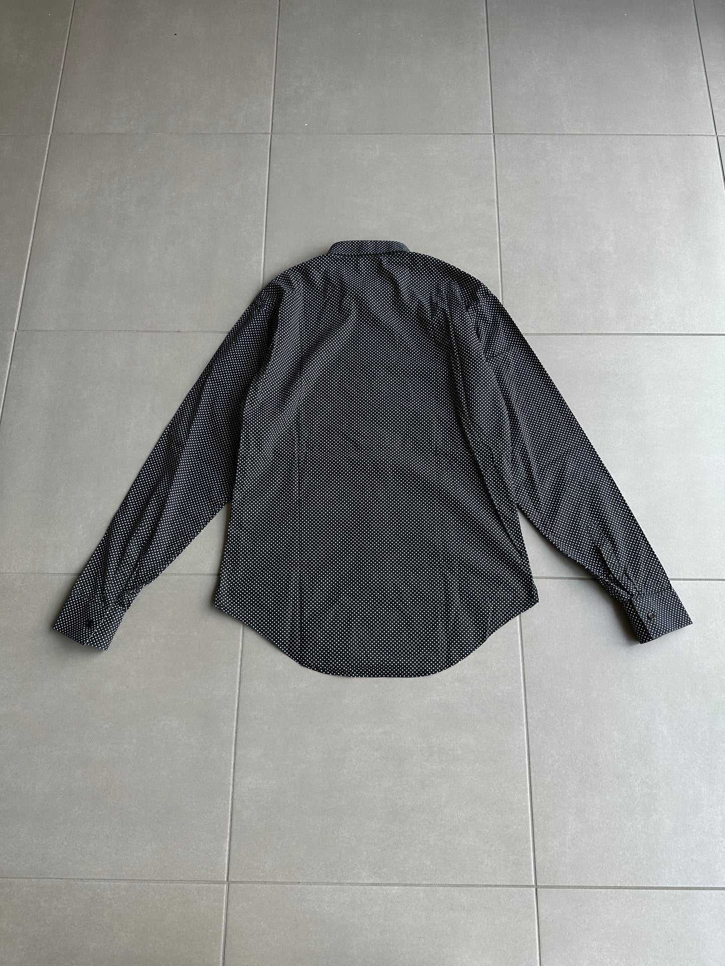 Dior Homme AW05 “In the morning” Polka dot button up shirt