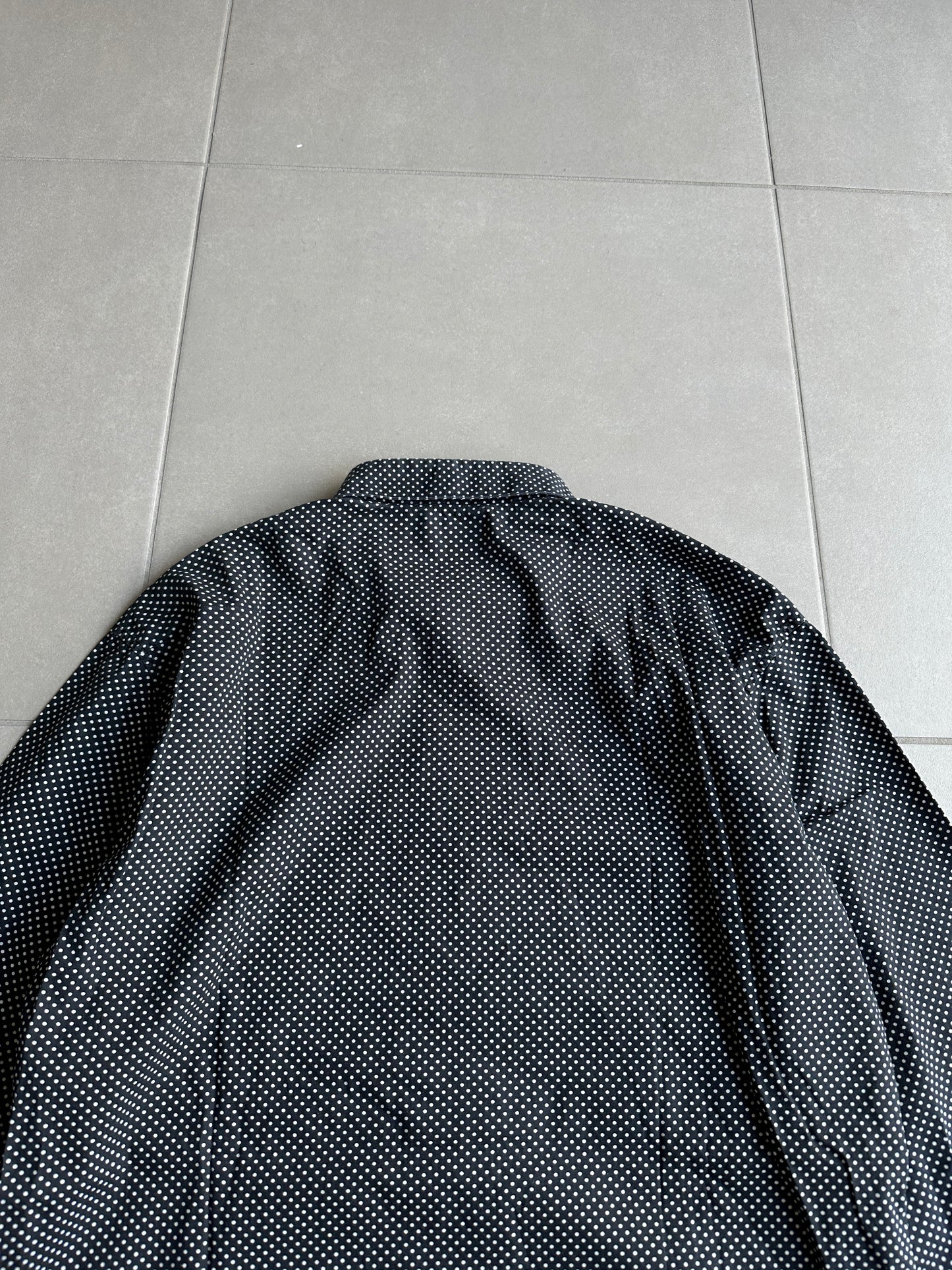 Dior Homme AW05 “In the morning” Polka dot button up shirt