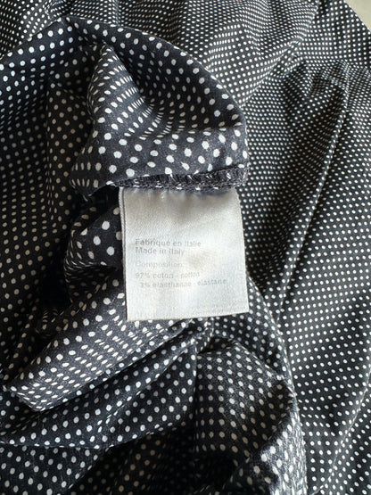 Dior Homme AW05 “In the morning” Polka dot button up shirt