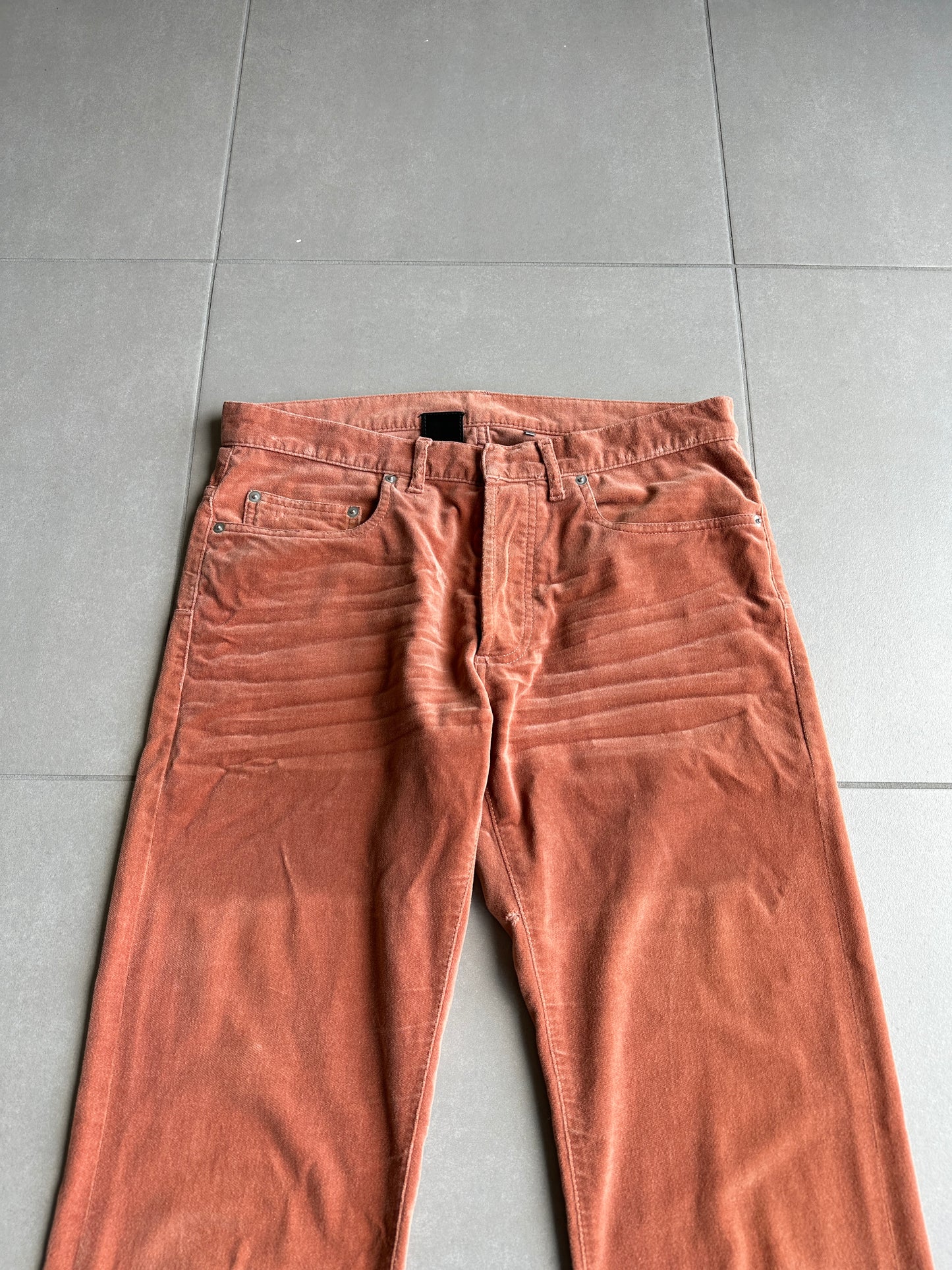 Dior Homme AW05 “In The Morning” velvet trousers