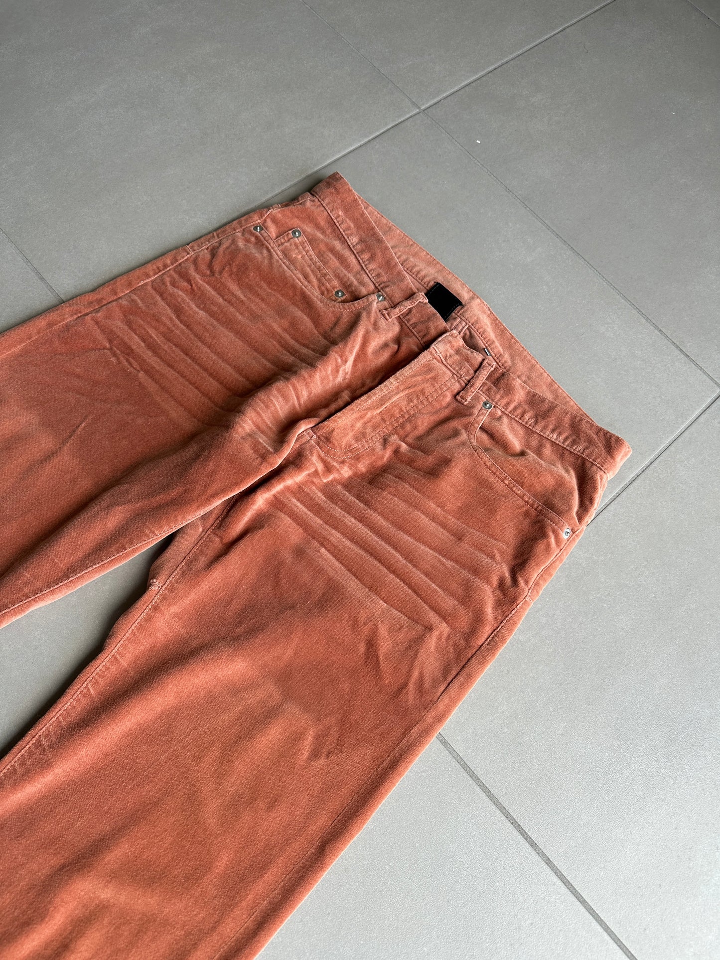 Dior Homme AW05 “In The Morning” velvet trousers