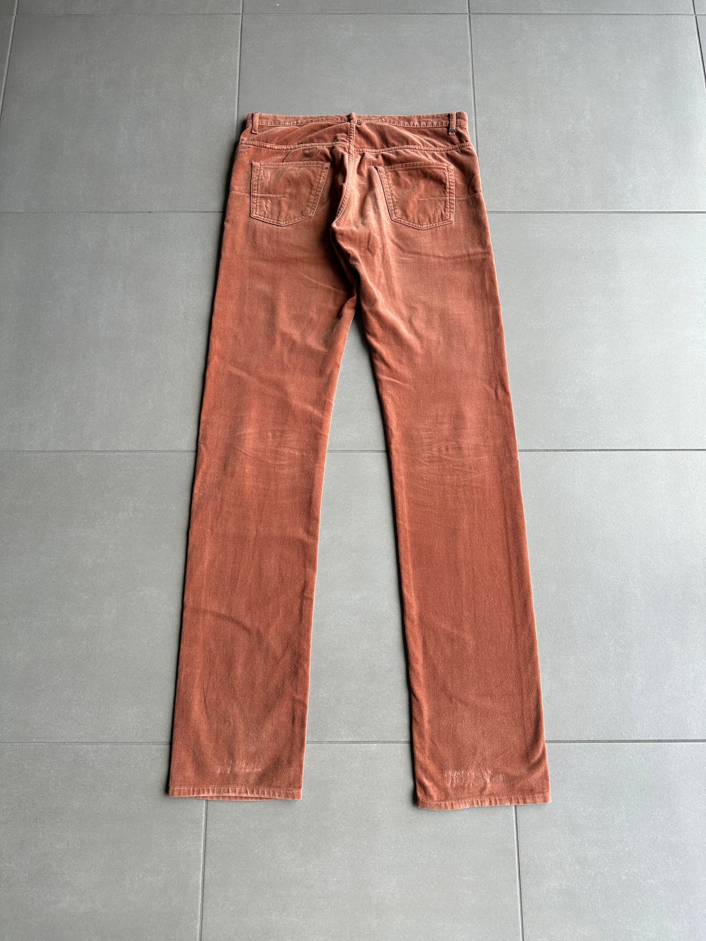 Dior Homme AW05 “In The Morning” velvet trousers