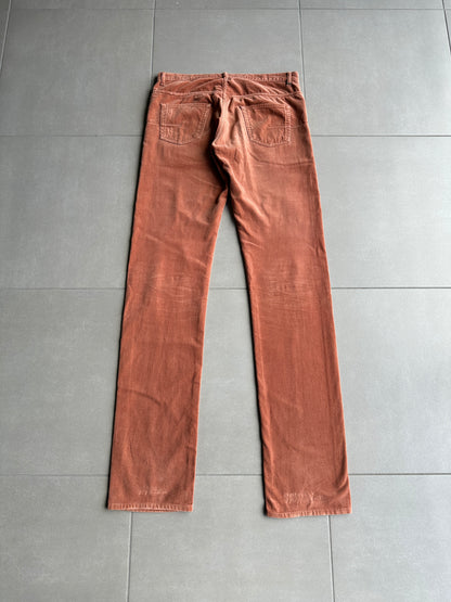 Dior Homme AW05 “In The Morning” velvet trousers