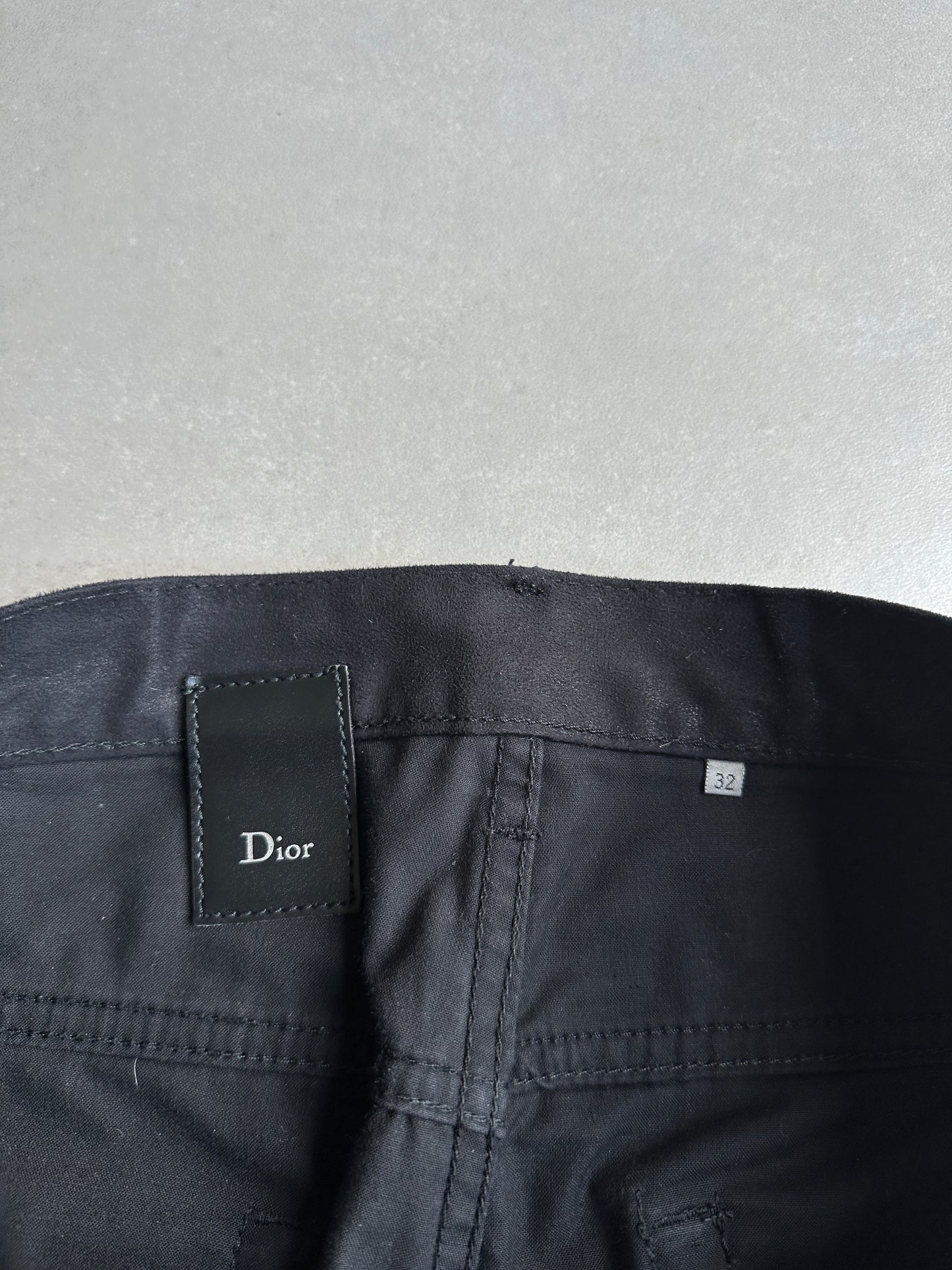 Dior Homme AW08 "Lumière du Nord" Moleskin Trousers