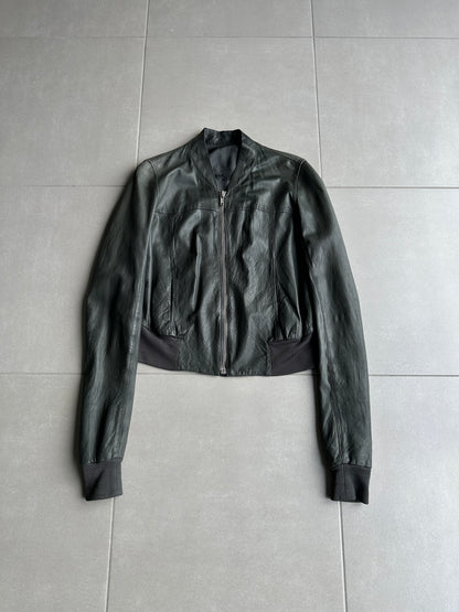 Rick Owens SS07 "Drake" cropped leather jacket