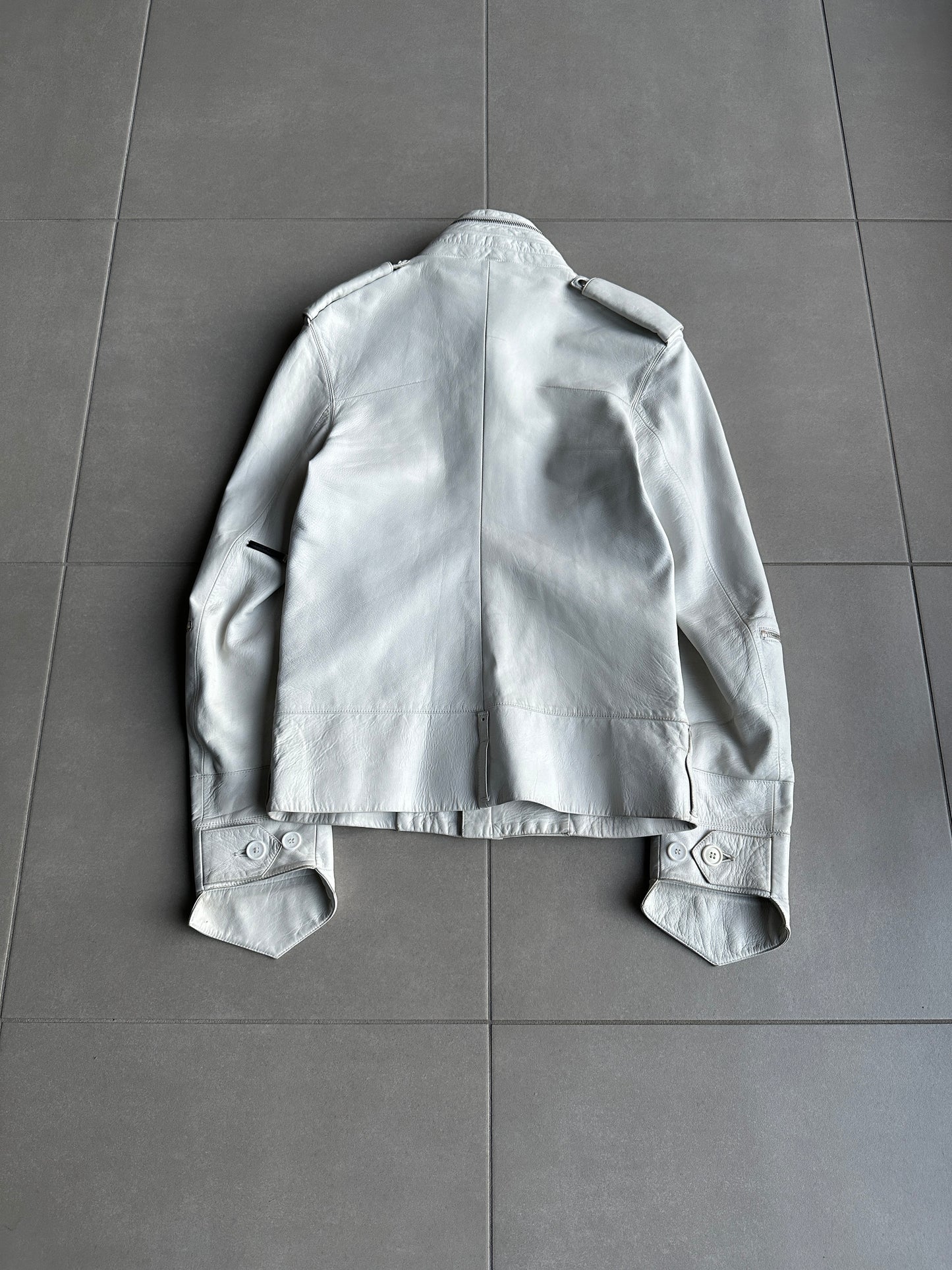 Dior Homme SS03 “Follow Me” leather rider jacket
