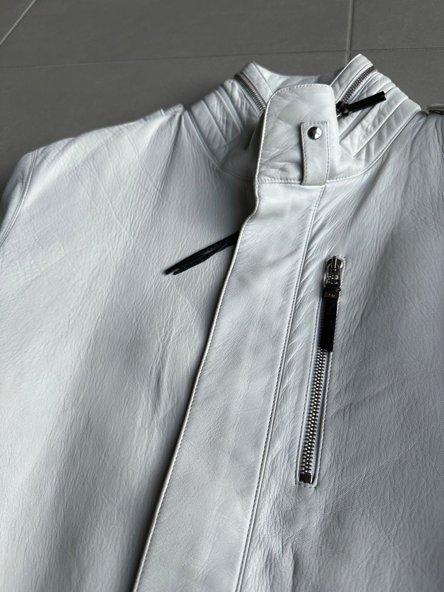 Dior Homme SS03 “Follow Me” leather rider jacket