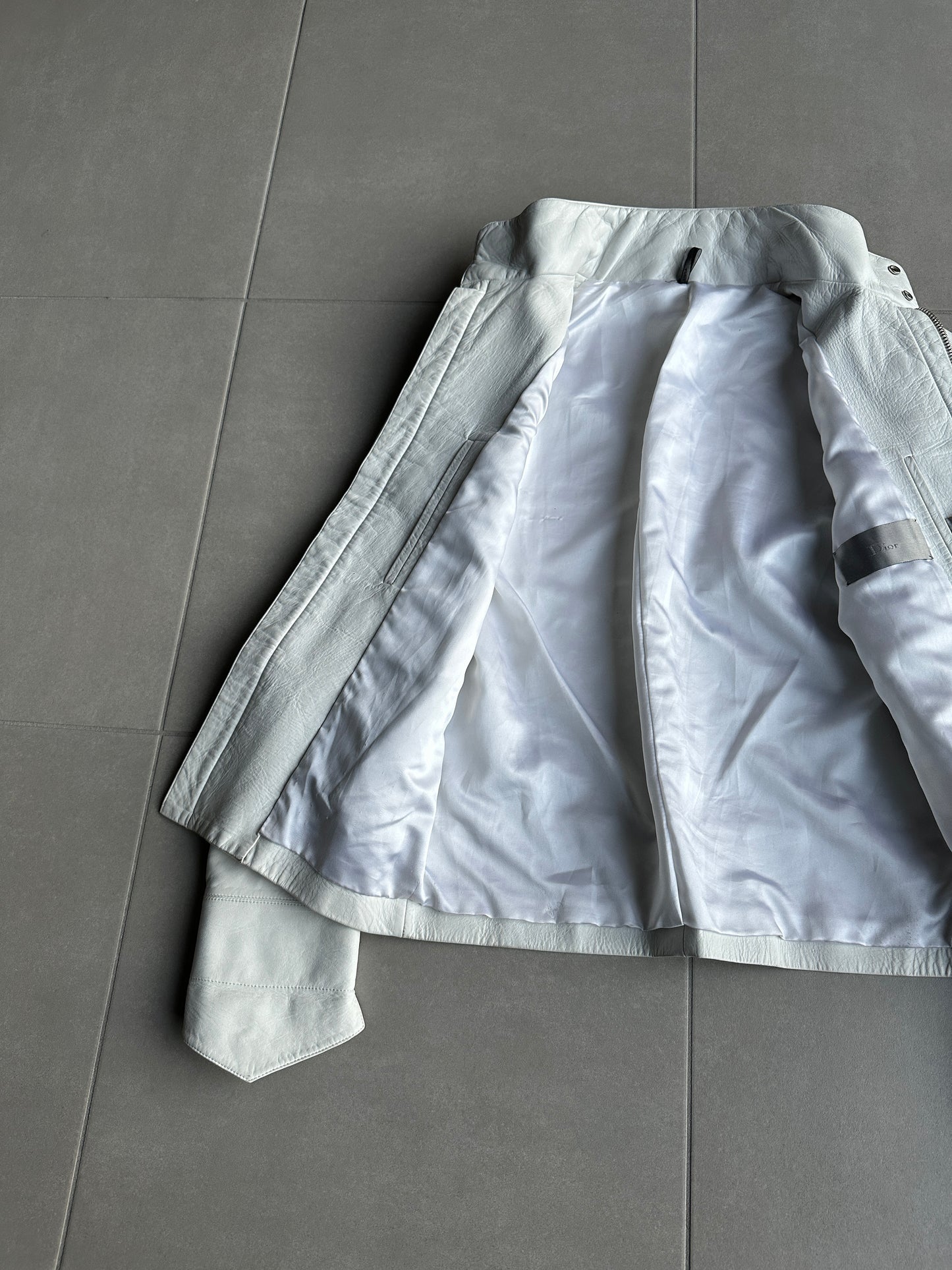 Dior Homme SS03 “Follow Me” leather rider jacket