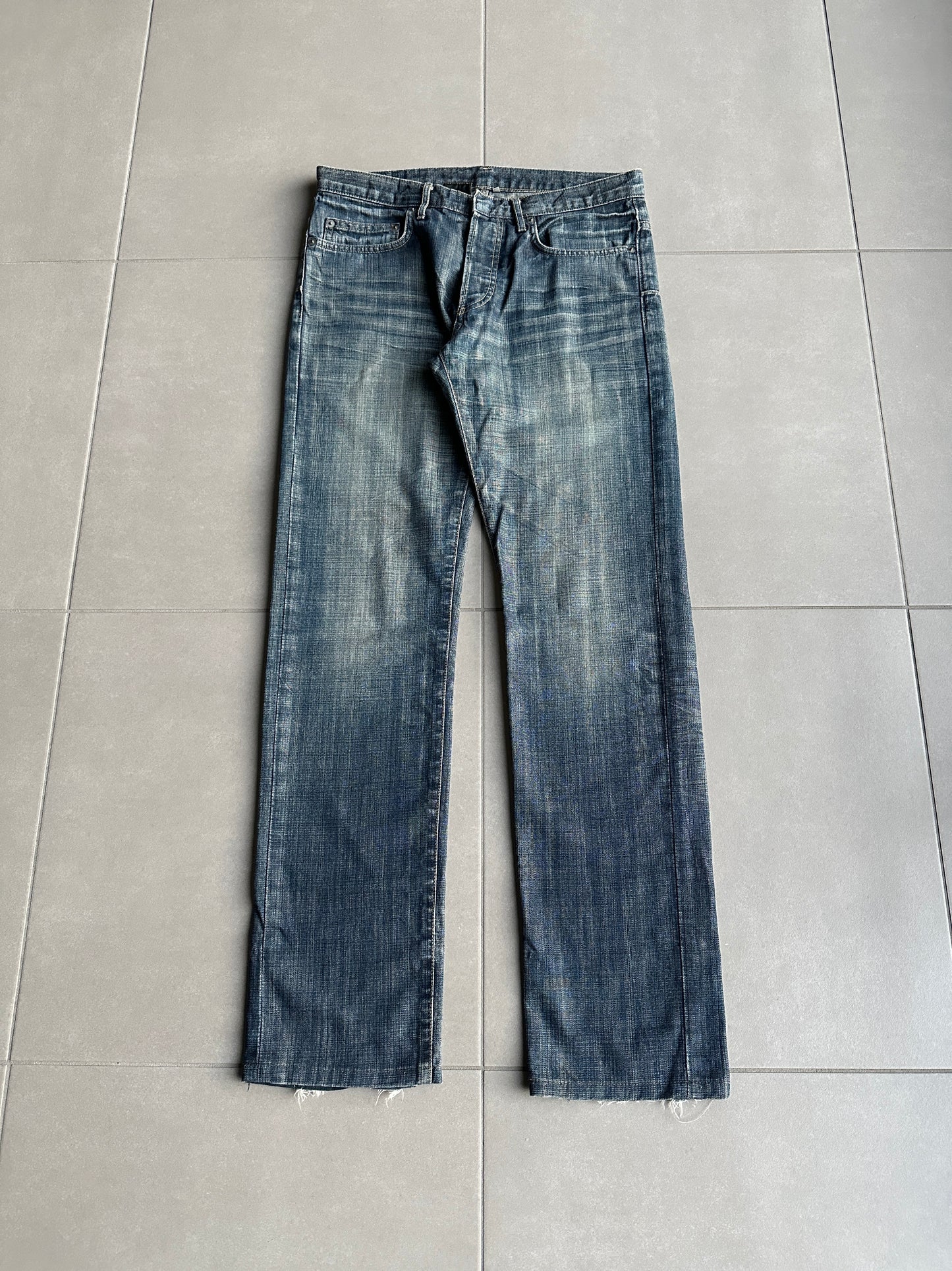 Dior Homme SS05 "BECK/Untitled” Washed denim