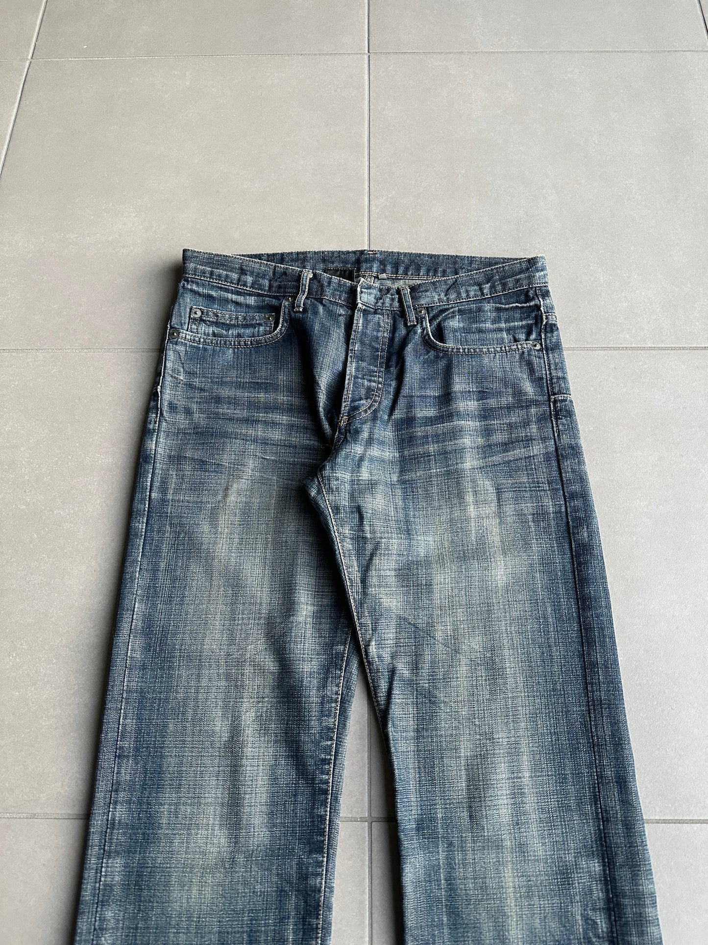 Dior Homme SS05 "BECK/Untitled” Washed denim
