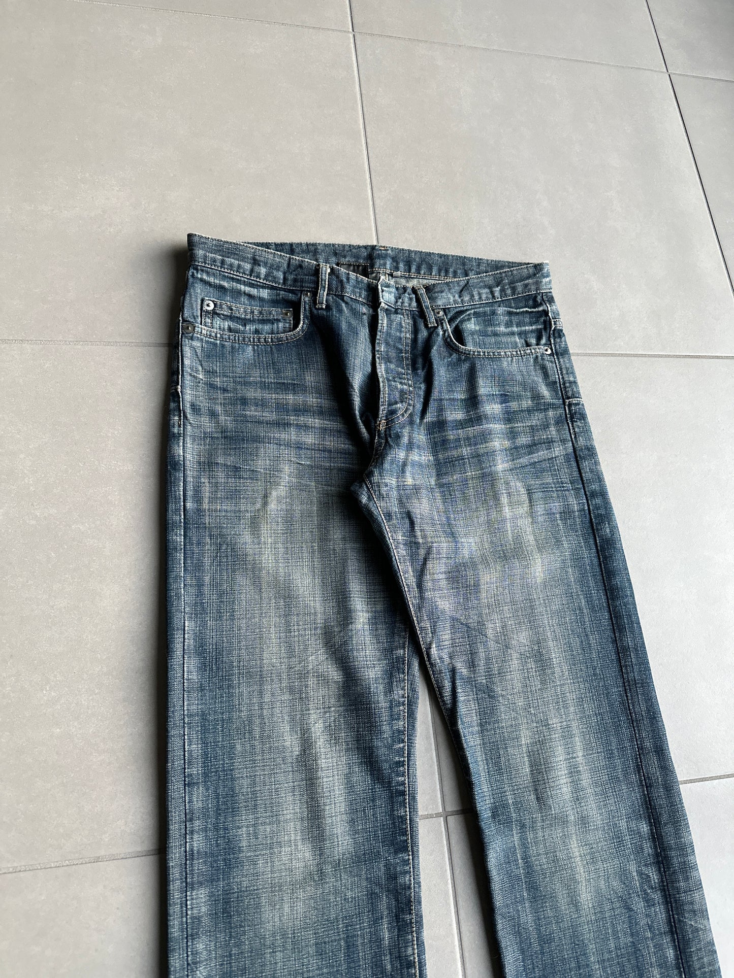 Dior Homme SS05 "BECK/Untitled” Washed denim