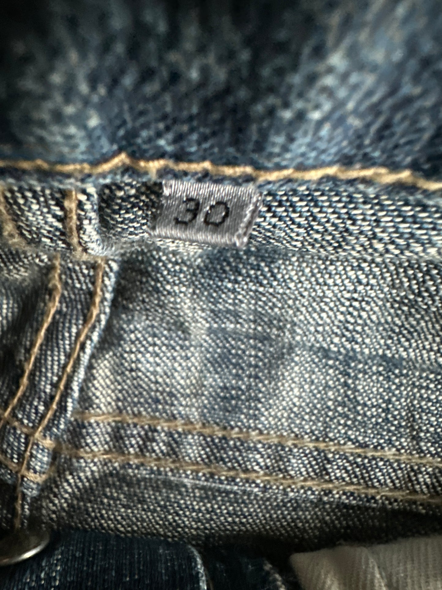 Dior Homme SS05 "BECK/Untitled” Washed denim