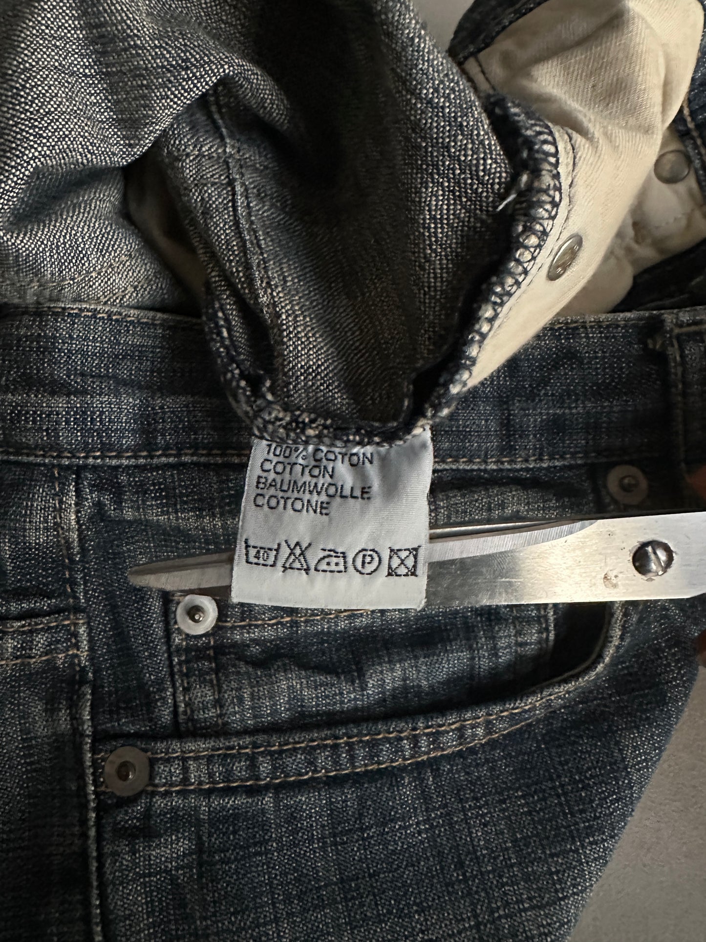 Dior Homme SS05 "BECK/Untitled” Washed denim