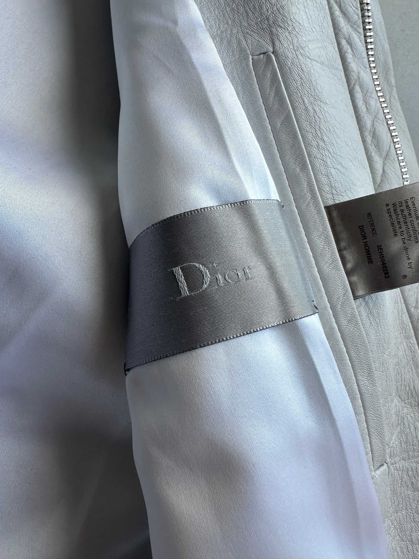 Dior Homme SS03 “Follow Me” leather rider jacket